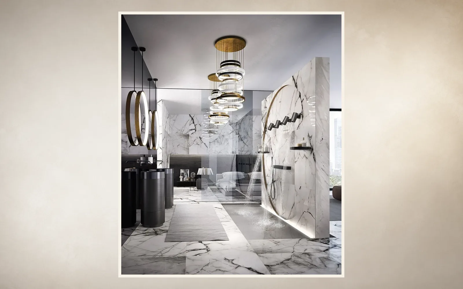 Душевая зона GESSI Private Wellness — сравнение систем GESSI и Bossini