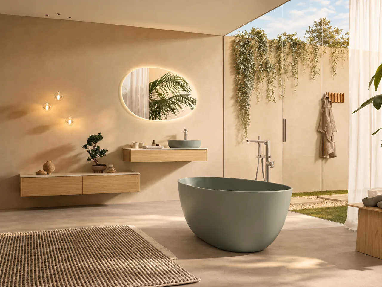 Сантехника Villeroy & Boch Antao в ванной — адаптация света и окружения по официальному фото